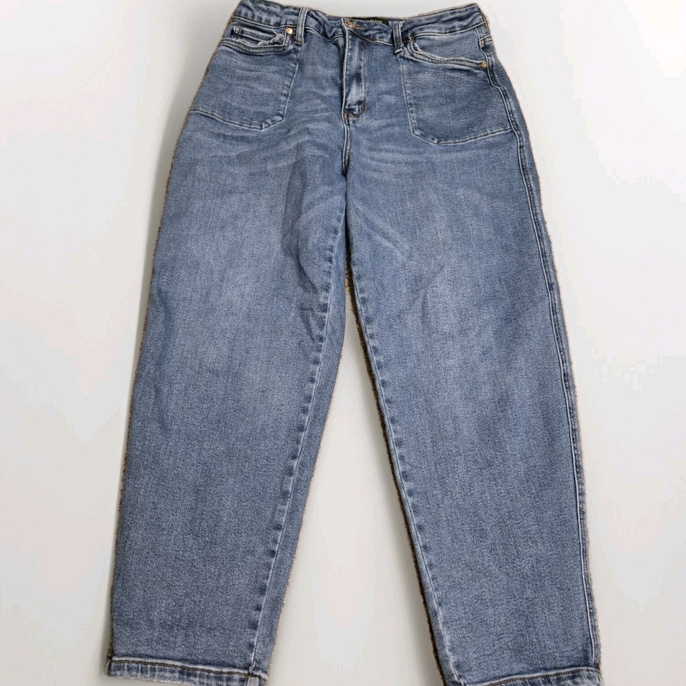 Judy Blue Jeans 11/30‎ Straight Fit Jeans Womens Tapered Stretch